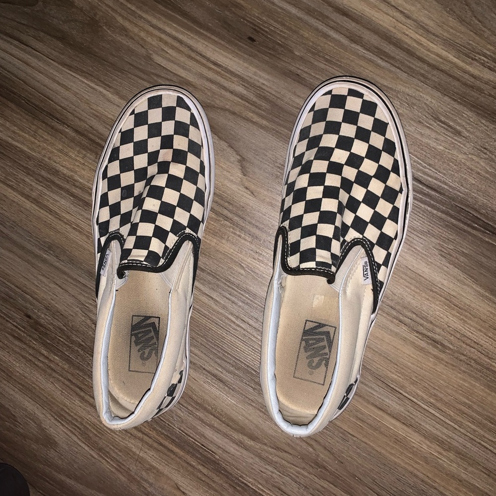 Checkered vans